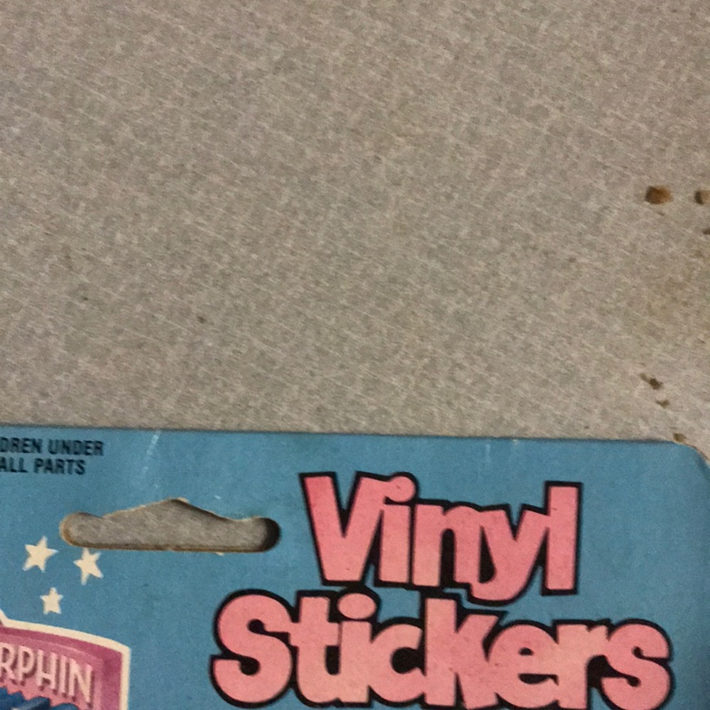 MM Power Rangers vinyl stickers vintage 1993